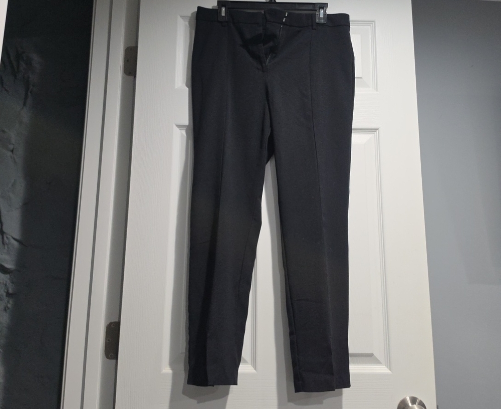 Calvin Klein Black Men's Dress Pants - Slim Trousers